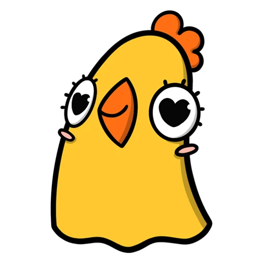 🥰 Стикер «курочкаДора» для Telegram