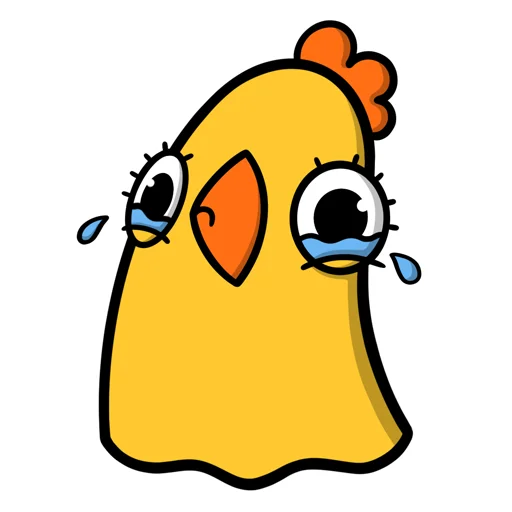😢 Стикер «курочкаДора» для Telegram