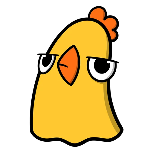 😒 Стикер «курочкаДора» для Telegram