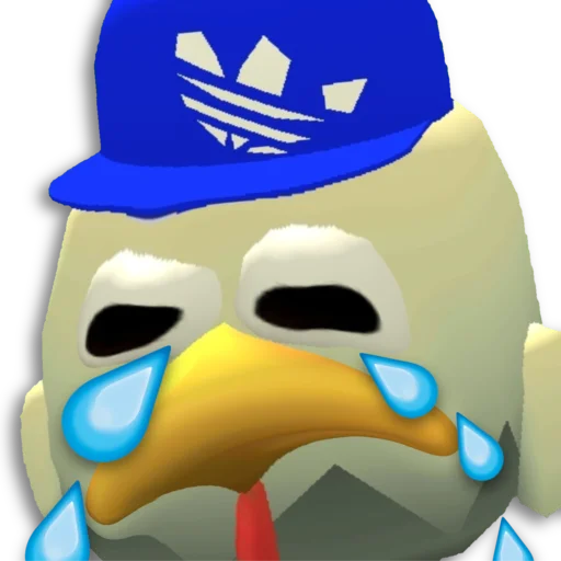 😭 Стикер «Chicken Gun YouTubers» для Telegram