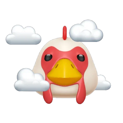 ☁️ Стикер «CHICKEN MEMOJI» для Telegram