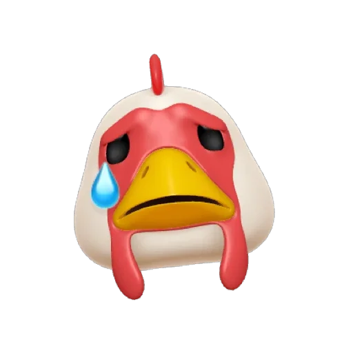 🥲 Стикер «CHICKEN MEMOJI» для Telegram