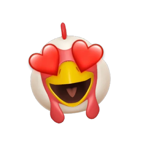😍 Стикер «CHICKEN MEMOJI» для Telegram