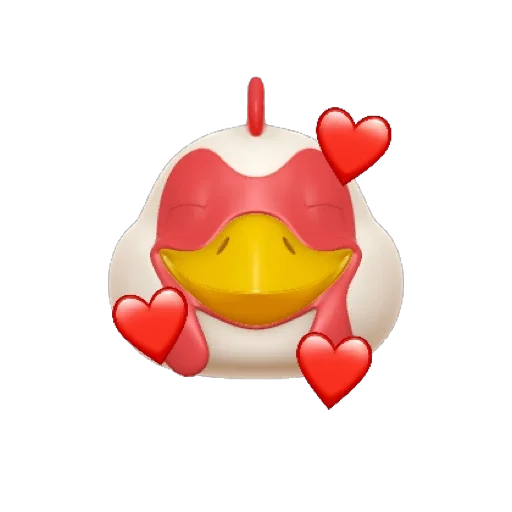🥰 Стикер «CHICKEN MEMOJI» для Telegram