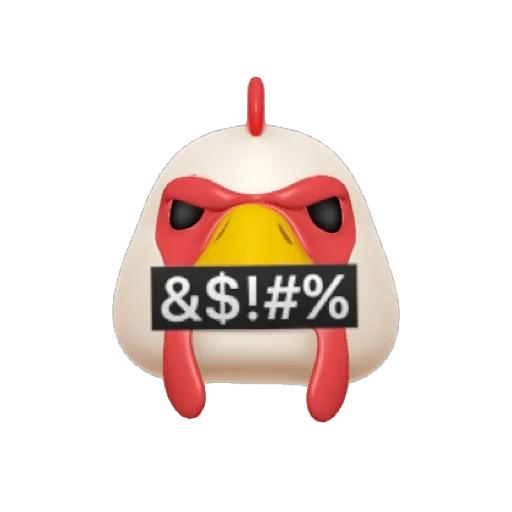 🤬 Стикер «CHICKEN MEMOJI» для Telegram