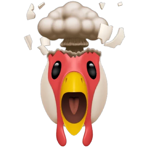 🤯 Стикер «CHICKEN MEMOJI» для Telegram