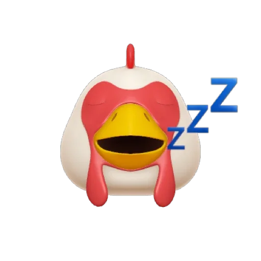 😴 Стикер «CHICKEN MEMOJI» для Telegram
