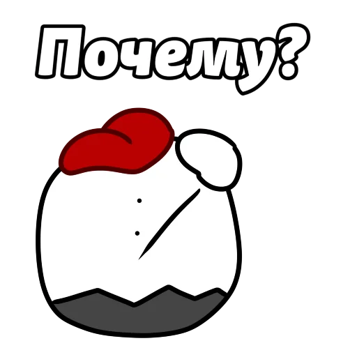❓ Стикер «ЧП» для Telegram