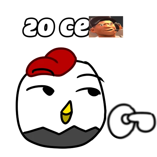 😏 Стикер «ЧП» для Telegram