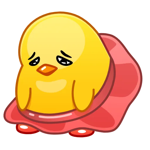 Стикер 6 🐤 Цыпа