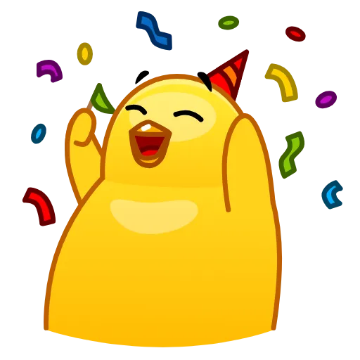 Стикер 15 🐤 Цыпа