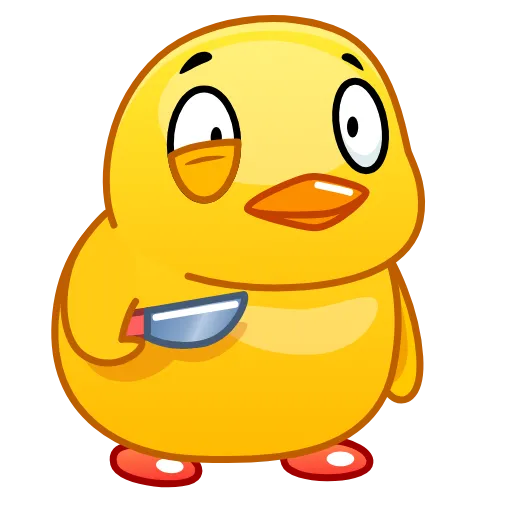 Стикер 7 🐤 Цыпа