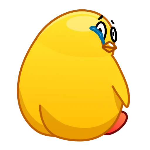 Стикер 13 🐤 Цыпа