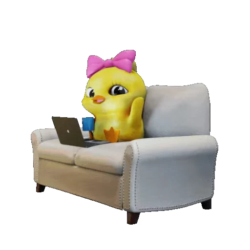 👋 Стикер «Chick» для Telegram
