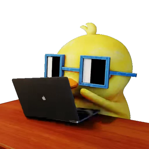 👨‍💻 Стикер «Chick» для Telegram