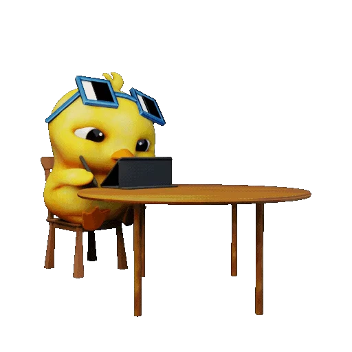 🥱 Стикер «Chick» для Telegram