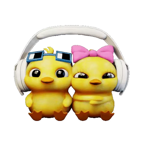 🎧 Стикер «Chick» для Telegram
