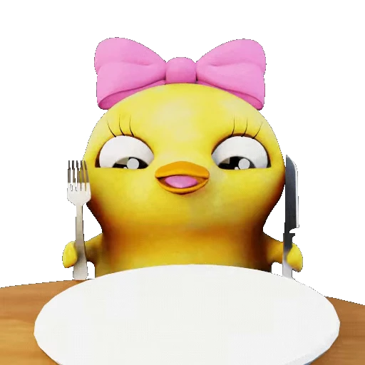 🥄 Стикер «Chick» для Telegram