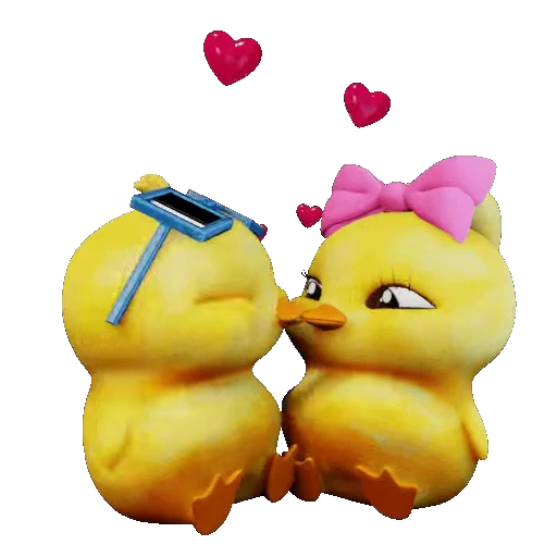 ❤ Стикер «Chick» для Telegram