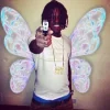 Стикер 3 🤑 Набор эмоджи с музыкантом «Chief Keef»
