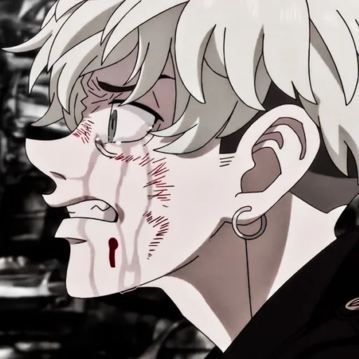 😭 Стикер «Chifuyu Matsuno - Tokyo Revengers» для Telegram