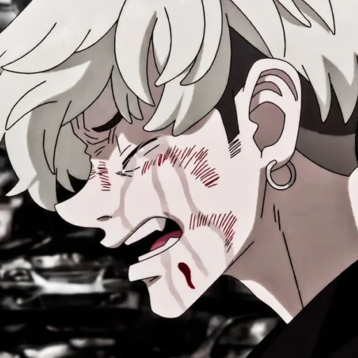 😭 Стикер «Chifuyu Matsuno - Tokyo Revengers» для Telegram