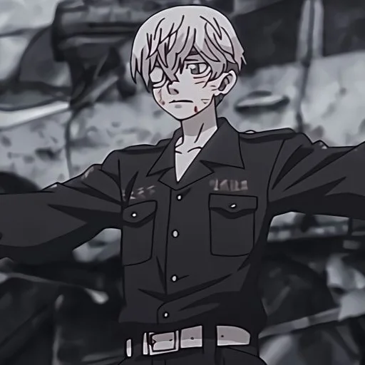 🥺 Стикер «Chifuyu Matsuno - Tokyo Revengers» для Telegram