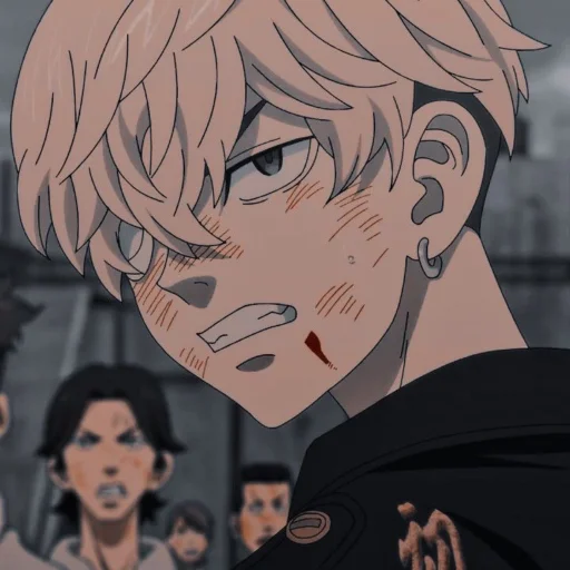 😠 Стикер «Chifuyu Matsuno - Tokyo Revengers» для Telegram