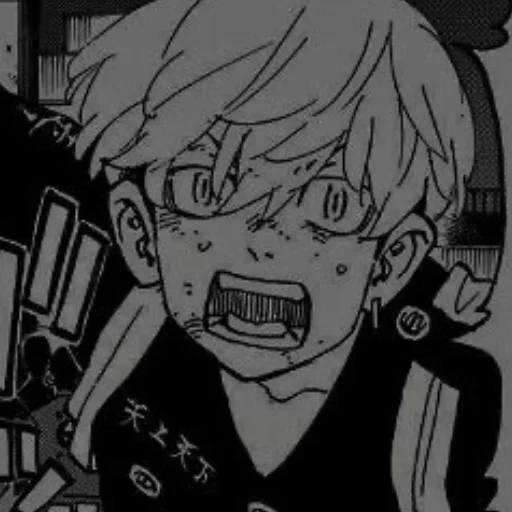 ⁉️ Стикер «Chifuyu Matsuno - Tokyo Revengers» для Telegram