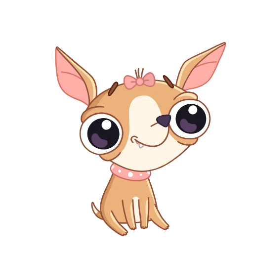 ☺️ Стикер «Чиху» для Telegram