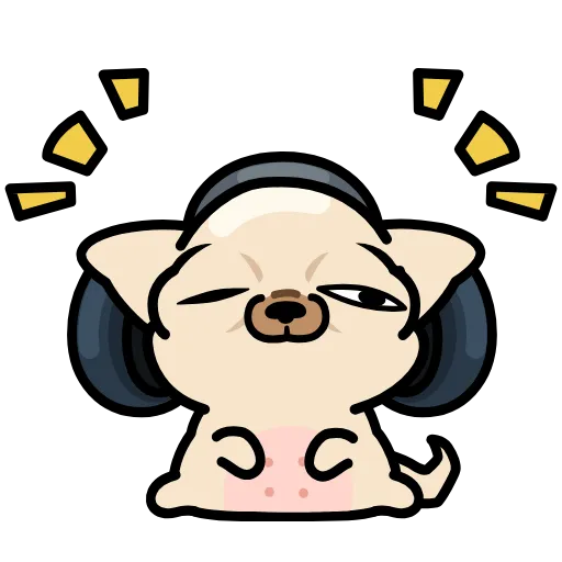 🎧 Эмодзи «Чихуа» для Telegram