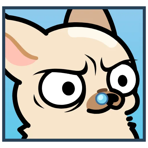⭐ Стикер «Чихуа» для Telegram