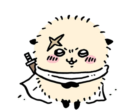 😈 Стикер «chiikawa and friends» для Telegram