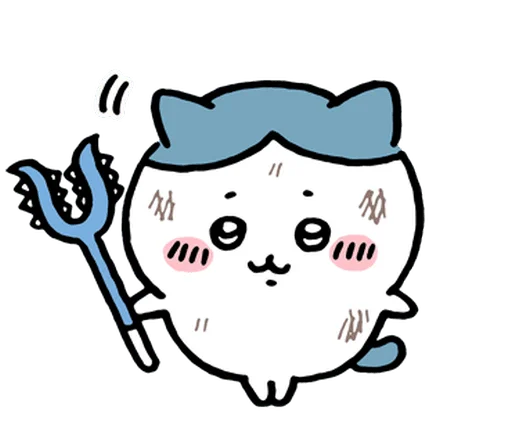 🙇‍♀️ Стикер «chiikawa and friends» для Telegram
