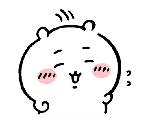😅 Стикер «chiikawa and friends» для Telegram