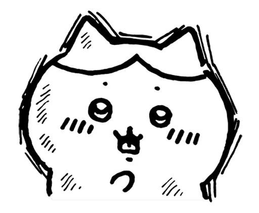 😱 Стикер «chiikawa and friends» для Telegram