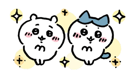 🤩 Стикер «chiikawa and friends» для Telegram