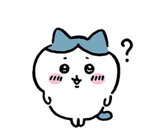 🤔 Стикер «chiikawa and friends» для Telegram