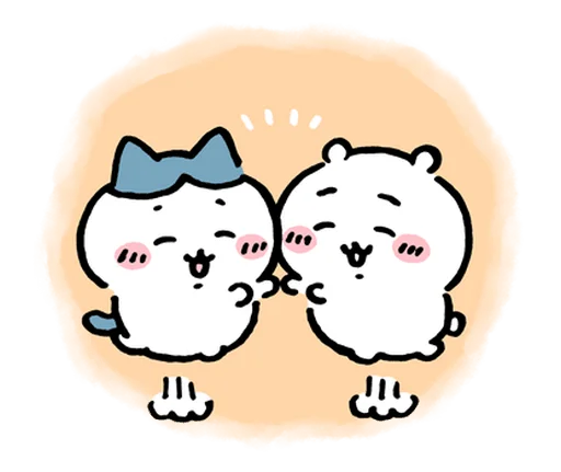 🥳 Стикер «chiikawa and friends» для Telegram