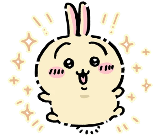 🤩 Стикер «chiikawa and friends» для Telegram