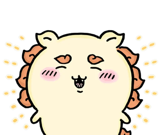 ☺️ Стикер «chiikawa and friends» для Telegram