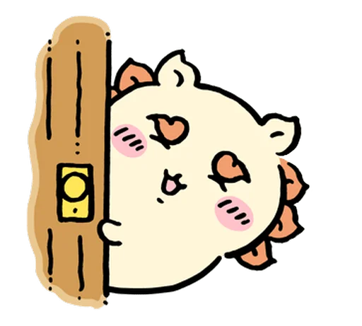 👀 Стикер «chiikawa and friends» для Telegram