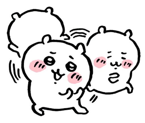 ☺️ Стикер «chiikawa and friends» для Telegram