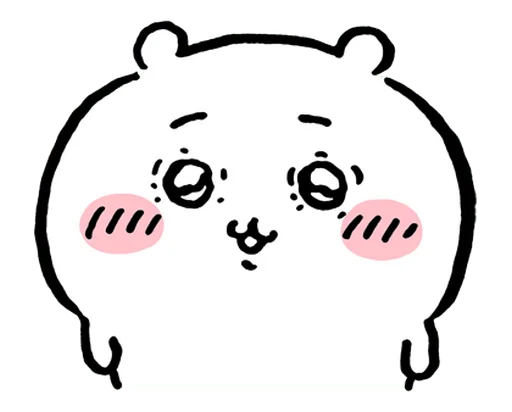 🫣 Стикер «chiikawa and friends» для Telegram