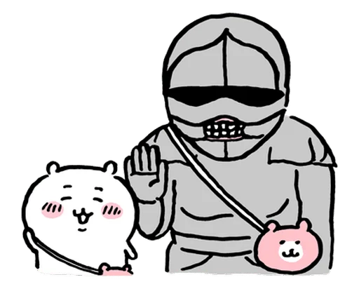 👋 Стикер «chiikawa and friends» для Telegram
