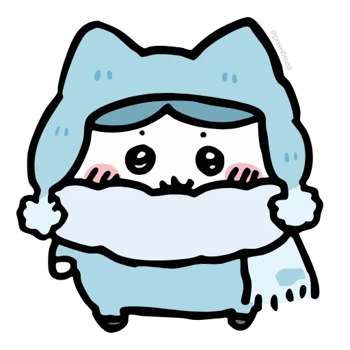 Стикер 11 Nanka Chiisakute Chiikawa