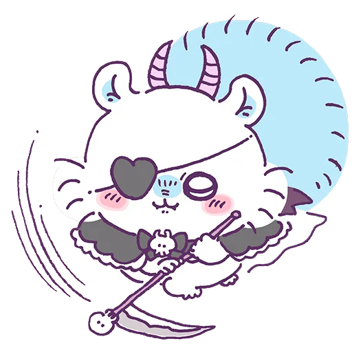 😈 Стикер «Momonga» для Telegram