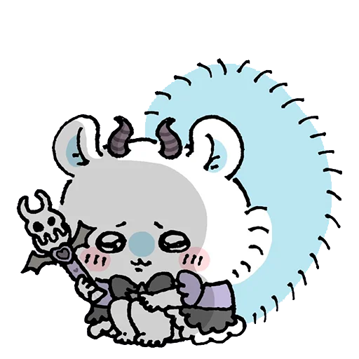 ☹️ Стикер «Momonga» для Telegram