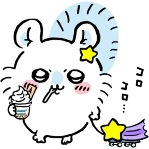 Стикерпак Momonga для Telegram