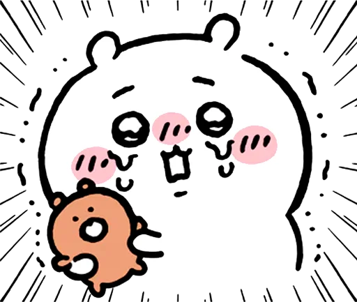 😨 Стикер «chiikawa» для Telegram